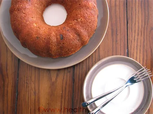 Carrot Cake Bundt Bread