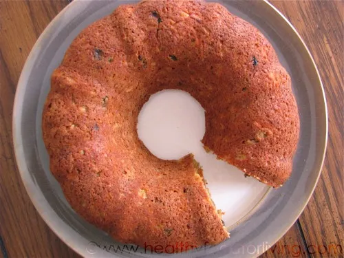 Carrot Cake Bundt Bread