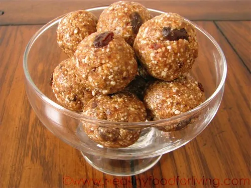 Oatmeal Raisin Cookie Dough “Truffles”