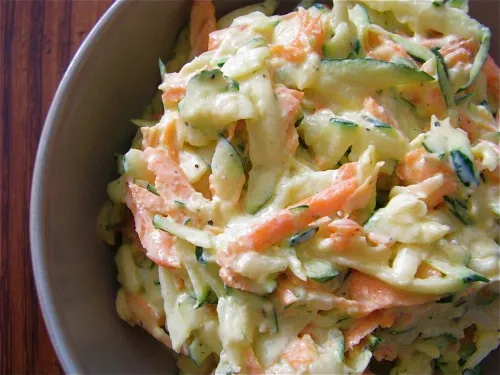 Zucchini Coleslaw