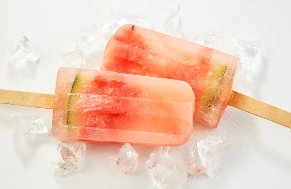Melon Yogurt Popsicles