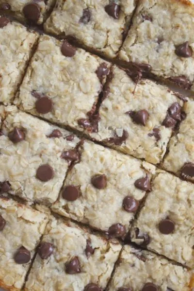 Recipe Image Chocolate Chip Macaroon Oatmeal Cookie Bars