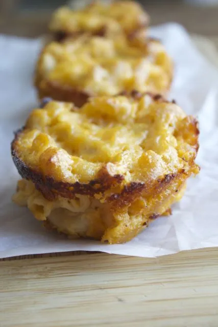 Sweet Potato Mac & Cheese Cups {Toddler Approved}