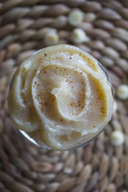 White Chocolate Eggnog “Butter”

