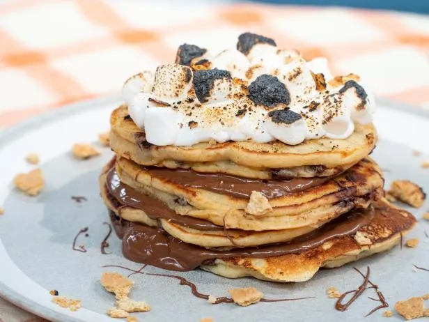 S’mores Pancakes for One