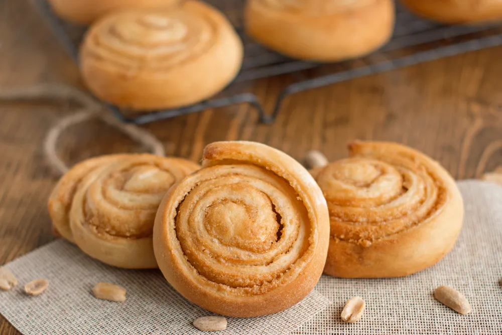 Peanut Butter Cinnamon Rolls