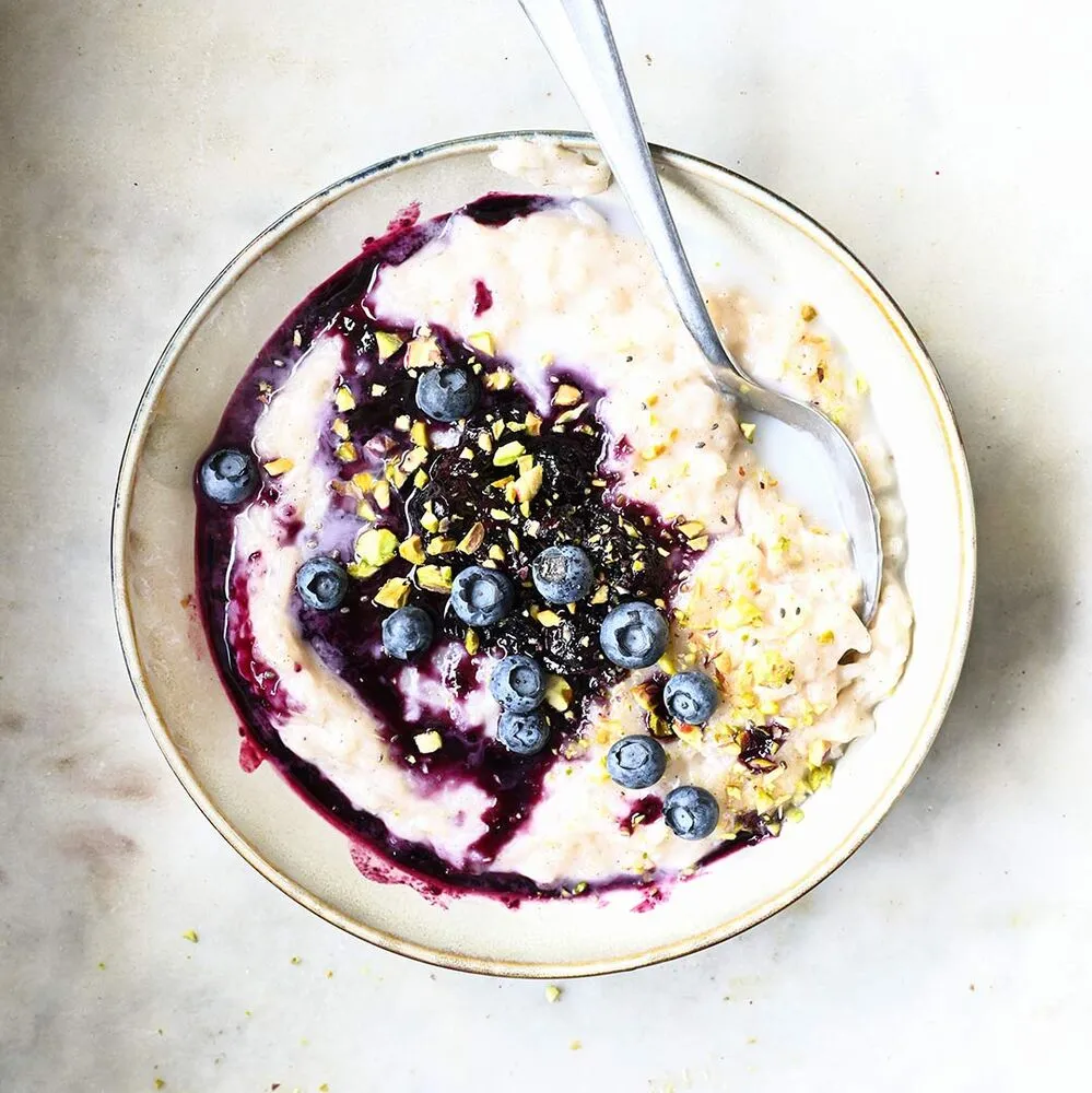 15959279005f1fed5c785ec Blueberry Brown Rice Pudding