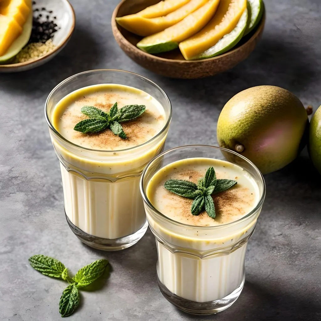 Aam Panna Chaas 1024x1024 Chaas Recipe: Spiced Indian Buttermilk