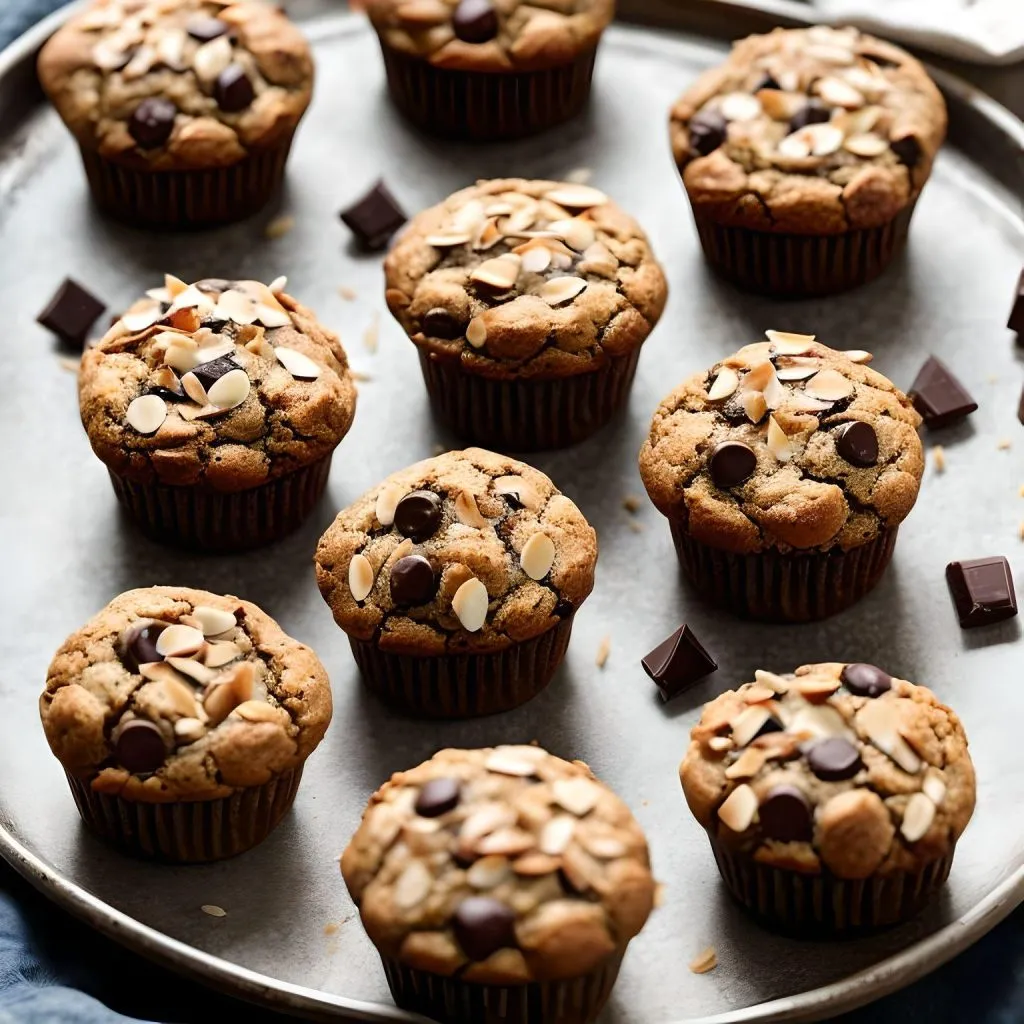 Almond Joy Mini Muffins