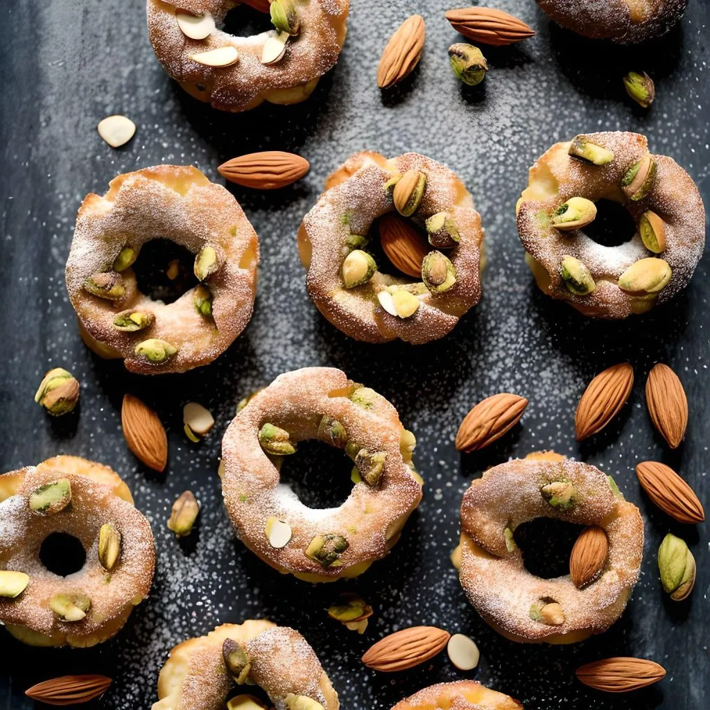 Almond-Pistachio Koeksisters