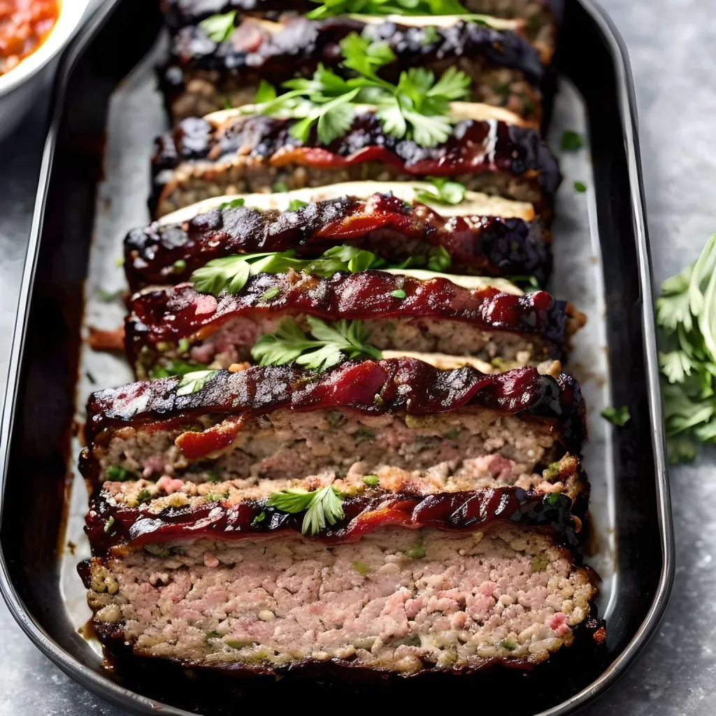 Bacon Wrapped Smoked Meatloaf 1024x1024 Best Smoked Meatloaf Recipe
