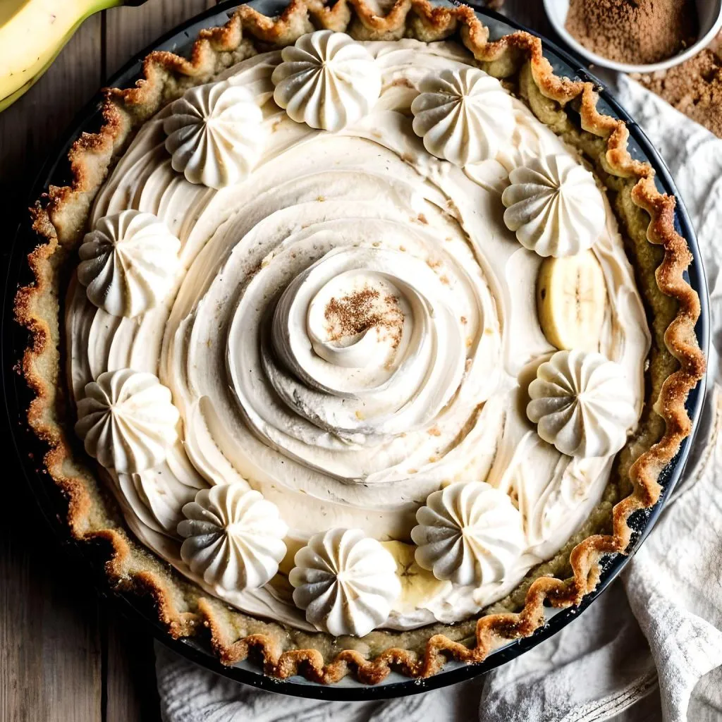 Banana Cream Million-Dollar Pie
