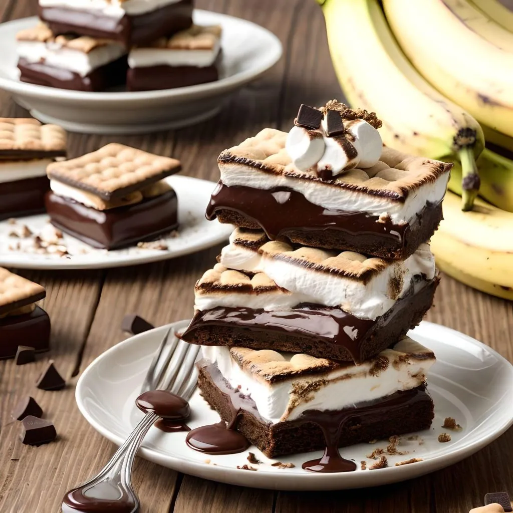 Banana S'mores 
