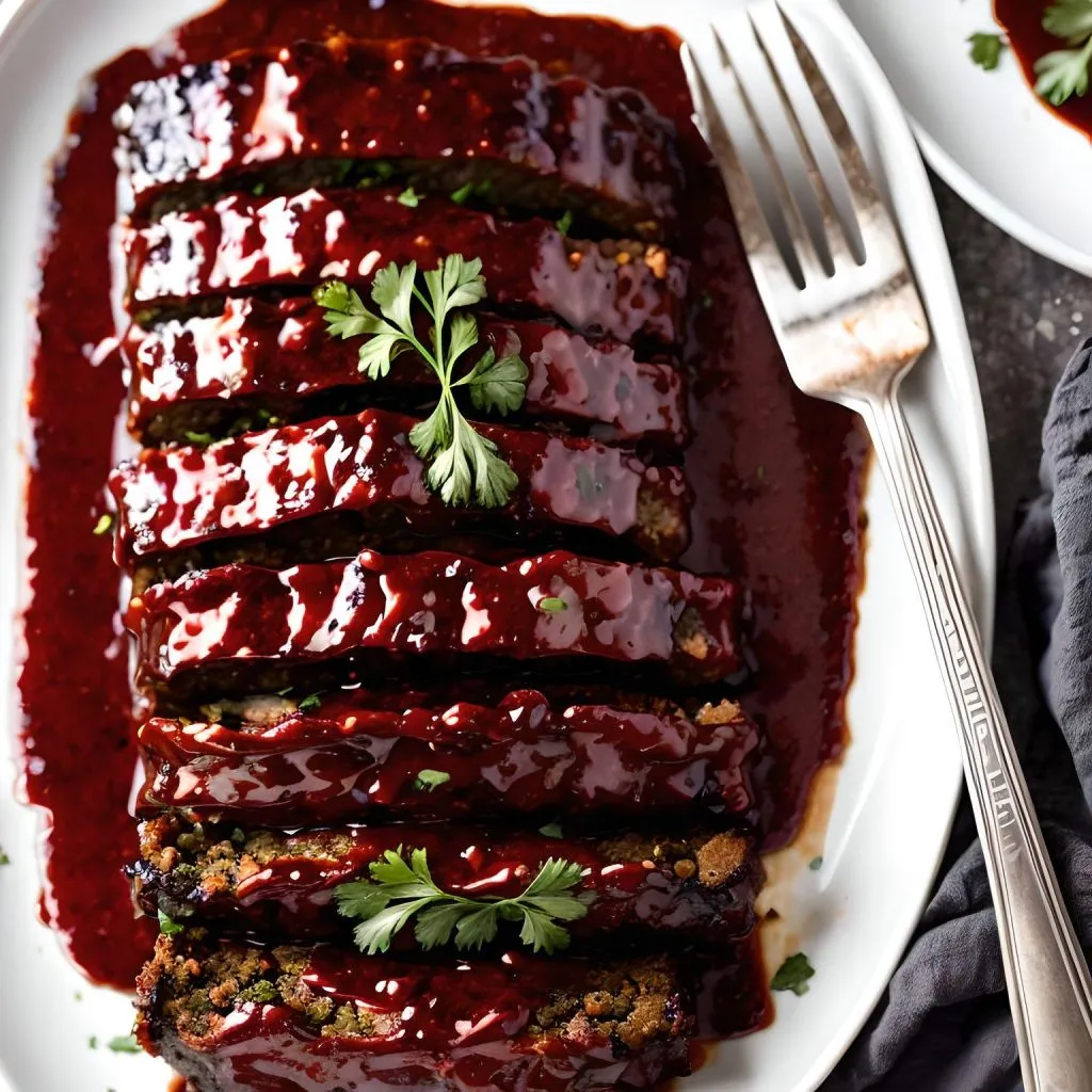 Barbecue Glazed Smoked Meatloaf 1 1024x1024 Best Smoked Meatloaf Recipe
