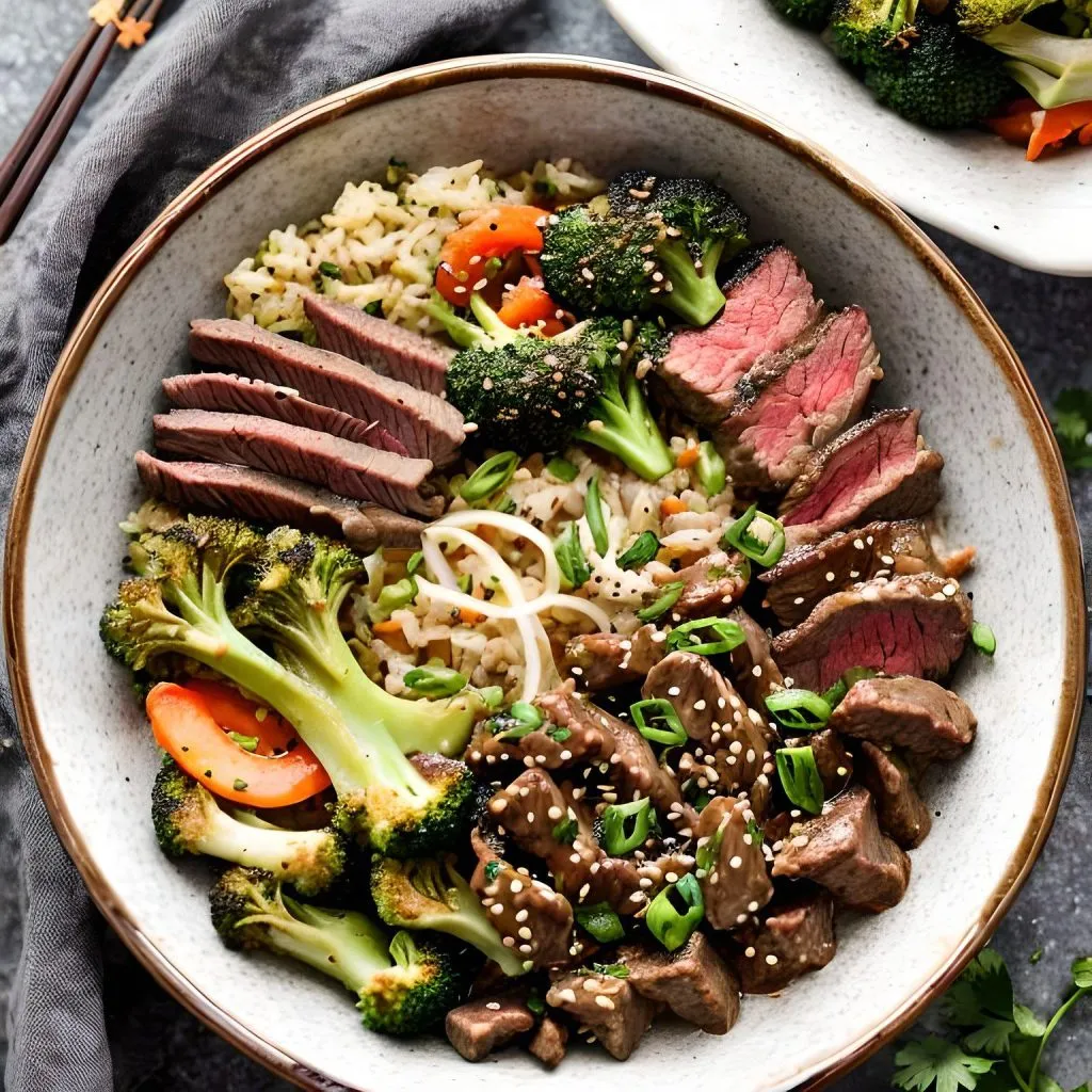 Beef and Broccoli Rice Bowl