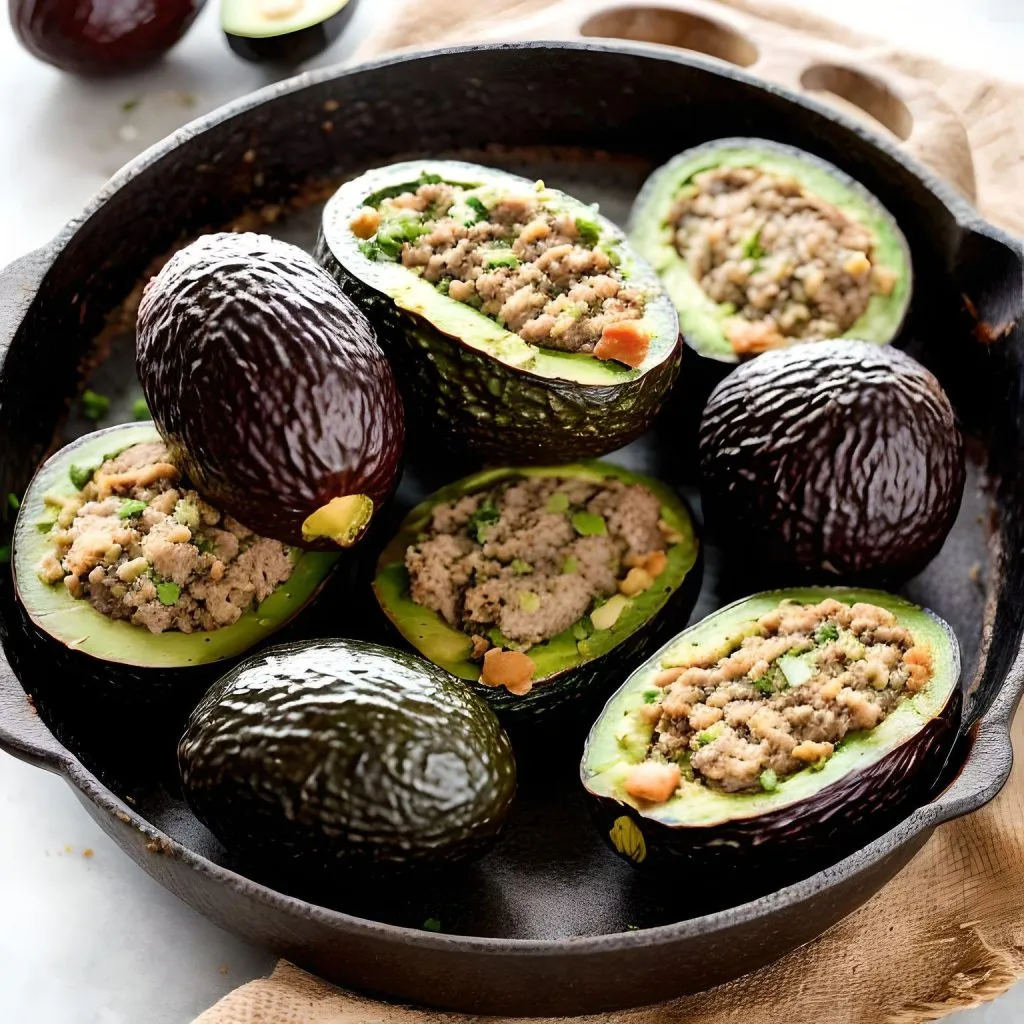 Boudin-Stuffed Avocado