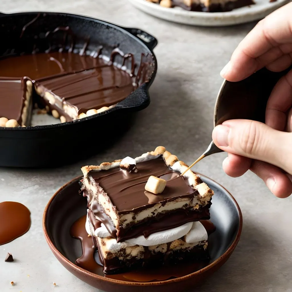 Caramel Smores 1024x1024 Smores Oven Recipe