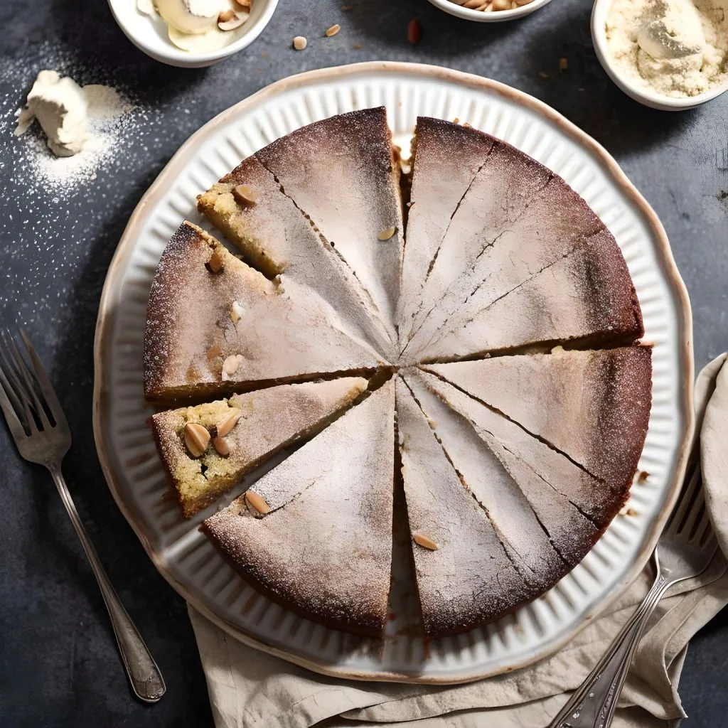 Cardamom Almond Cake 1024x1024 Heavenly Cardamom Cake Recipe