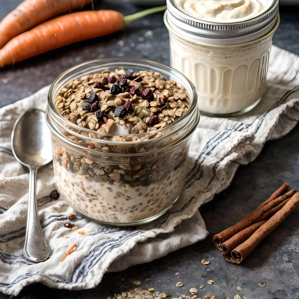 Carrot Cake Overnight Oats