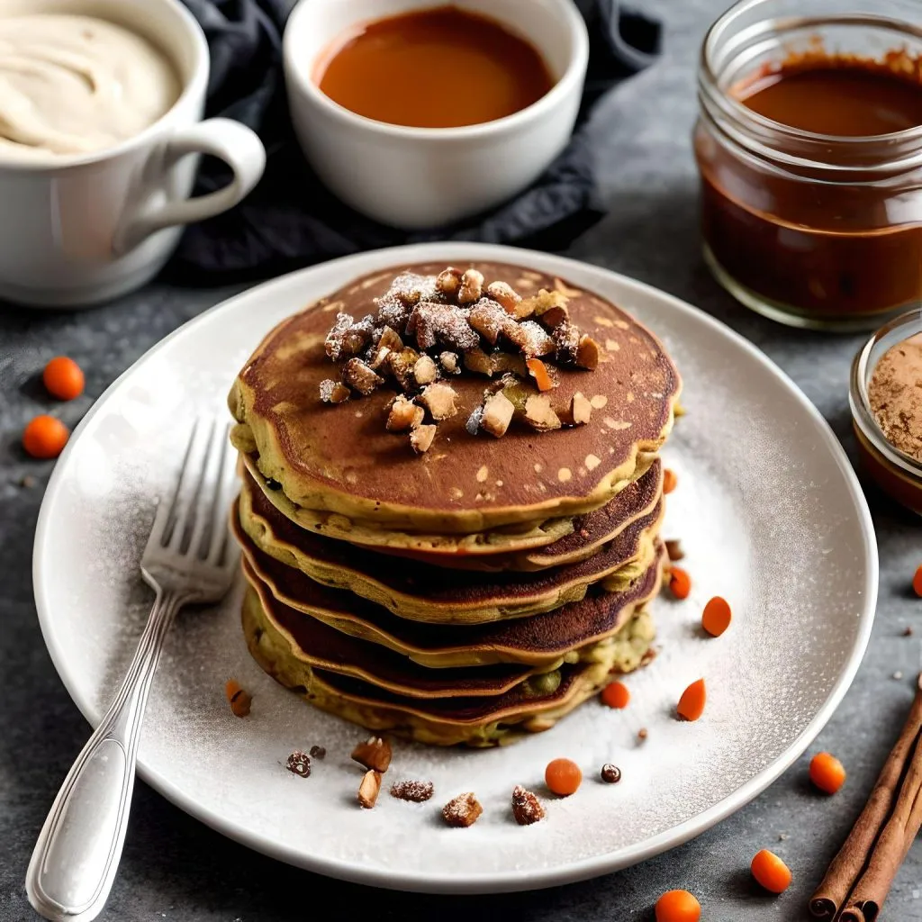 Carrot Cake Pancakes