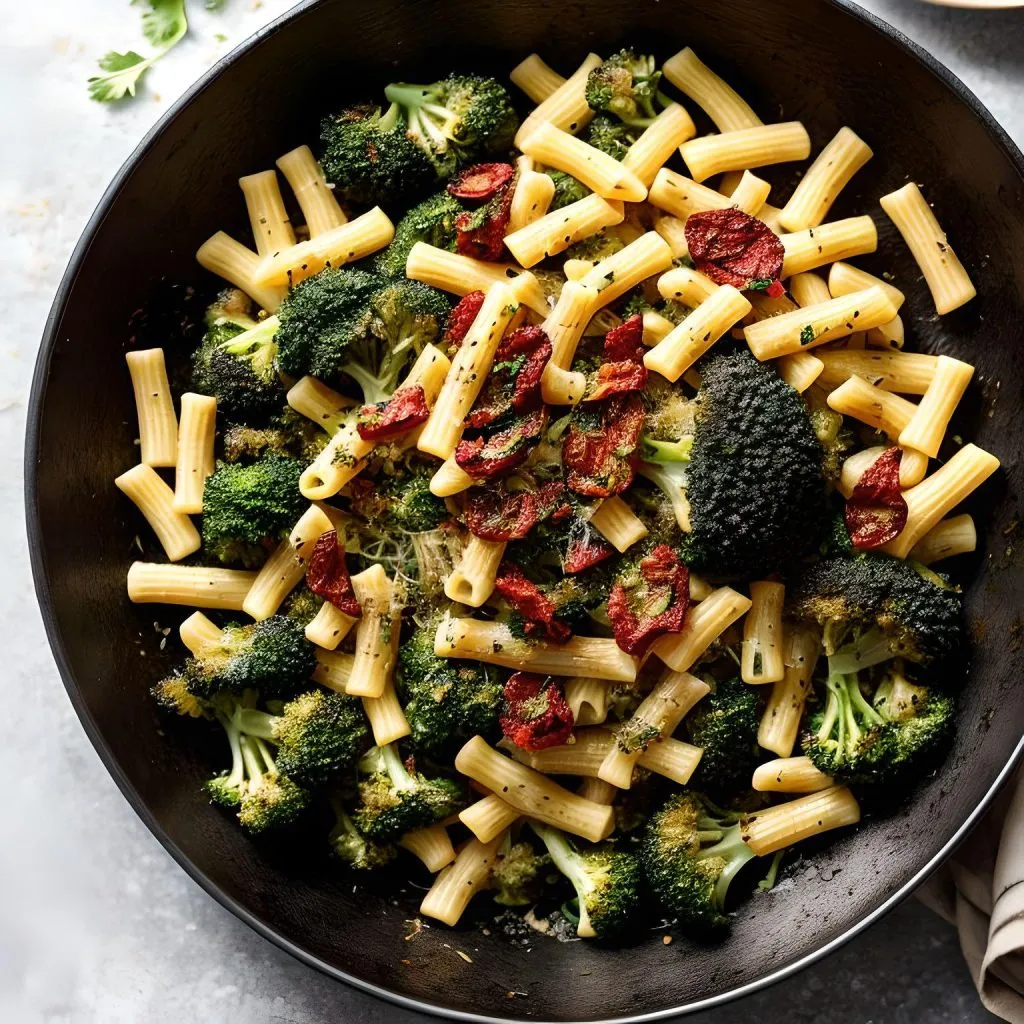 Cavatelli And Broccoli With Sun Dried Tomatoes 1024x1024 Cavatelli And Broccoli Recipe