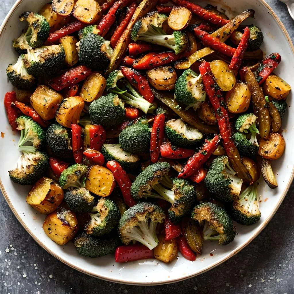 Cayenne Roasted Vegetables 1024x1024 Cayenne Pepper Recipe