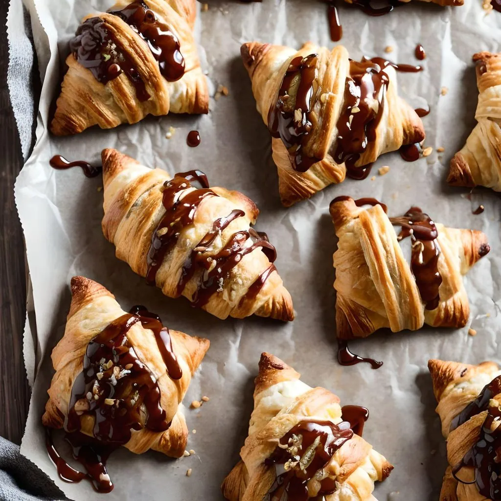 Cheddar And Caramelized Onion Croissants 1024x1024 Cheddars Croissants Recipe