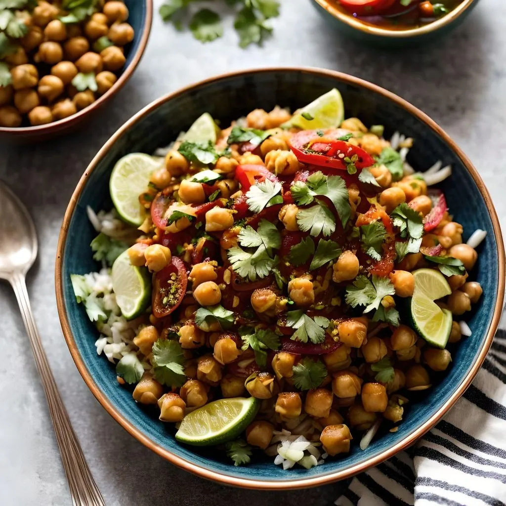 Chickpea Chaat 