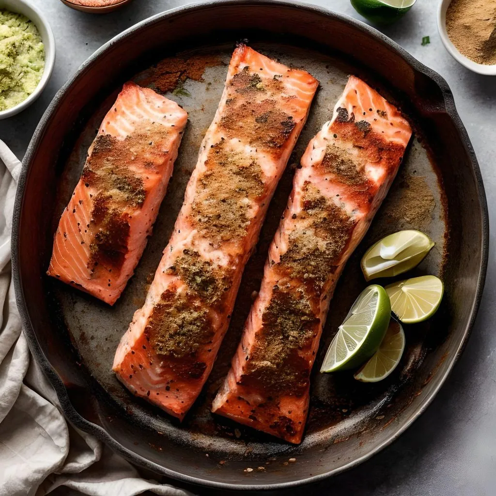 Chipotle Baked Salmon 1024x1024 Chipotle Seasoning Recipe
