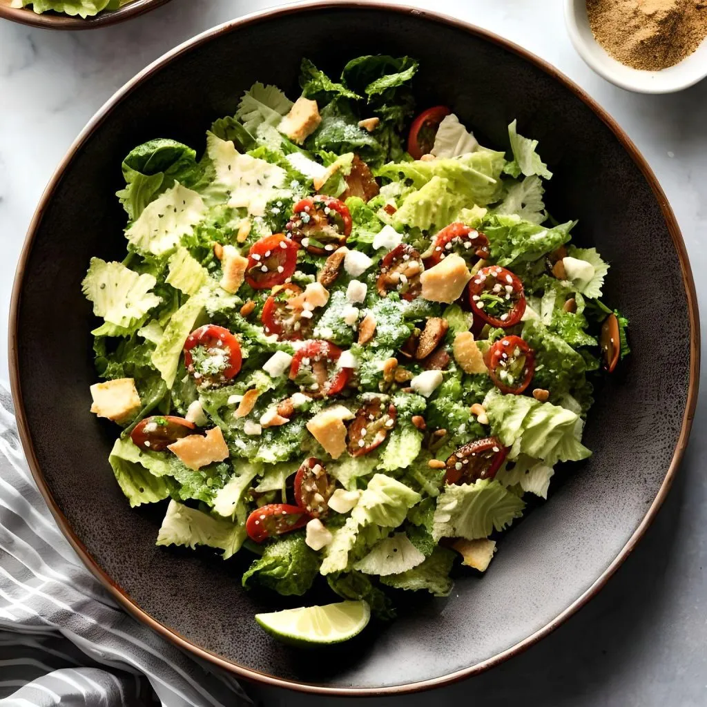 Chipotle Caesar Salad 1024x1024 Chipotle Seasoning Recipe