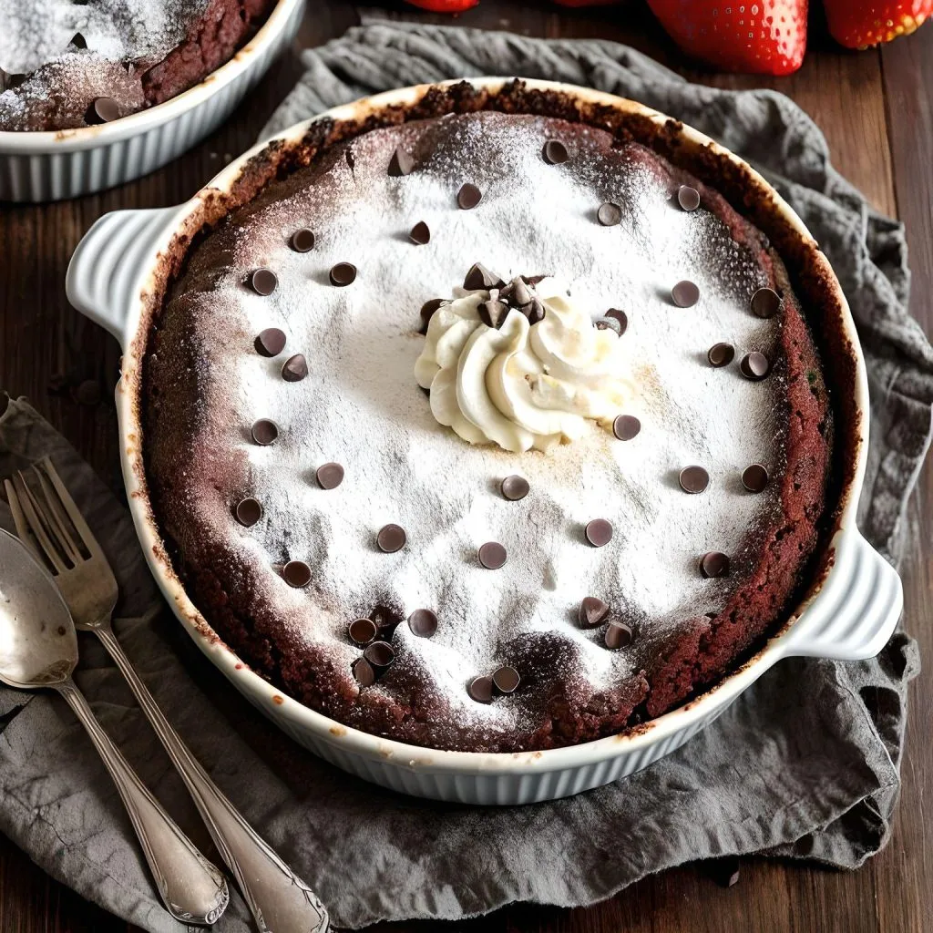 Chocolate Chip Cornbread Pudding 1024x1024 Cornbread Pudding Recipe