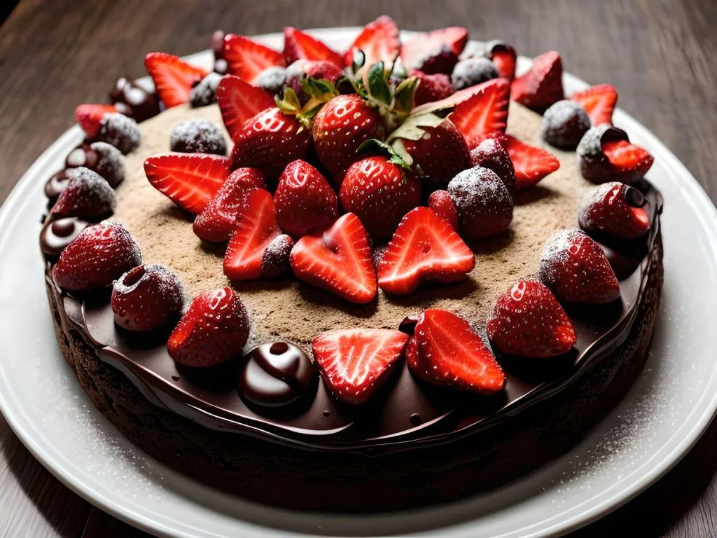 Chocolate Strawberry Shortcake 1024x768 Gluten Free Strawberry Shortcake Recipe