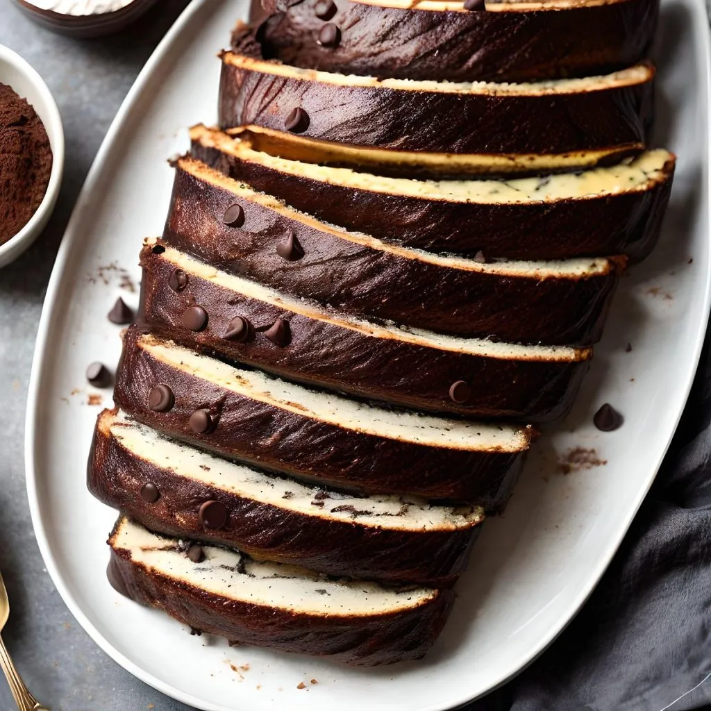 Chocolate Swirl Cheese Babka
