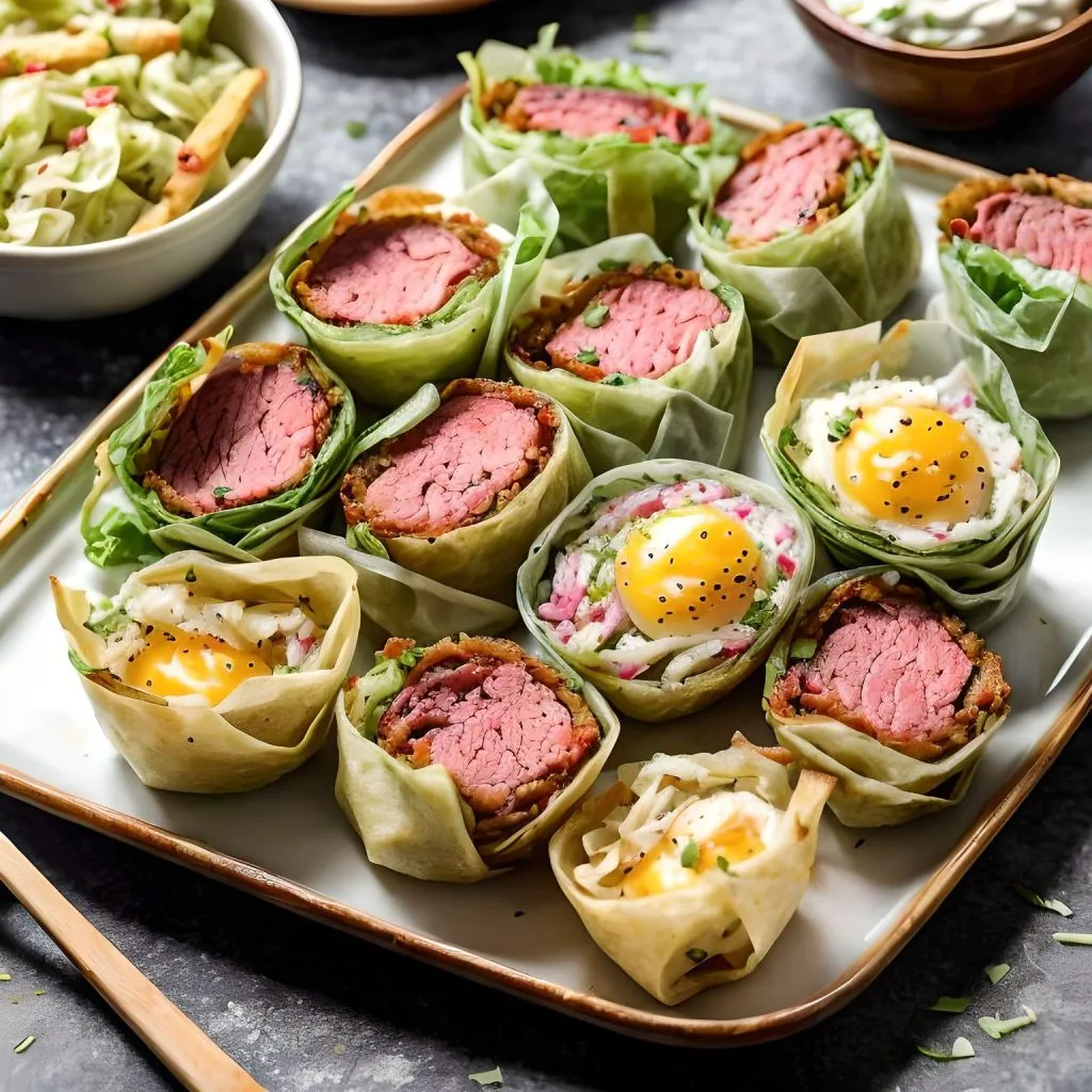 Corned Beef And Cabbage Egg Rolls 1024x1024 Canned Corned Beef And Cabbage Recipe