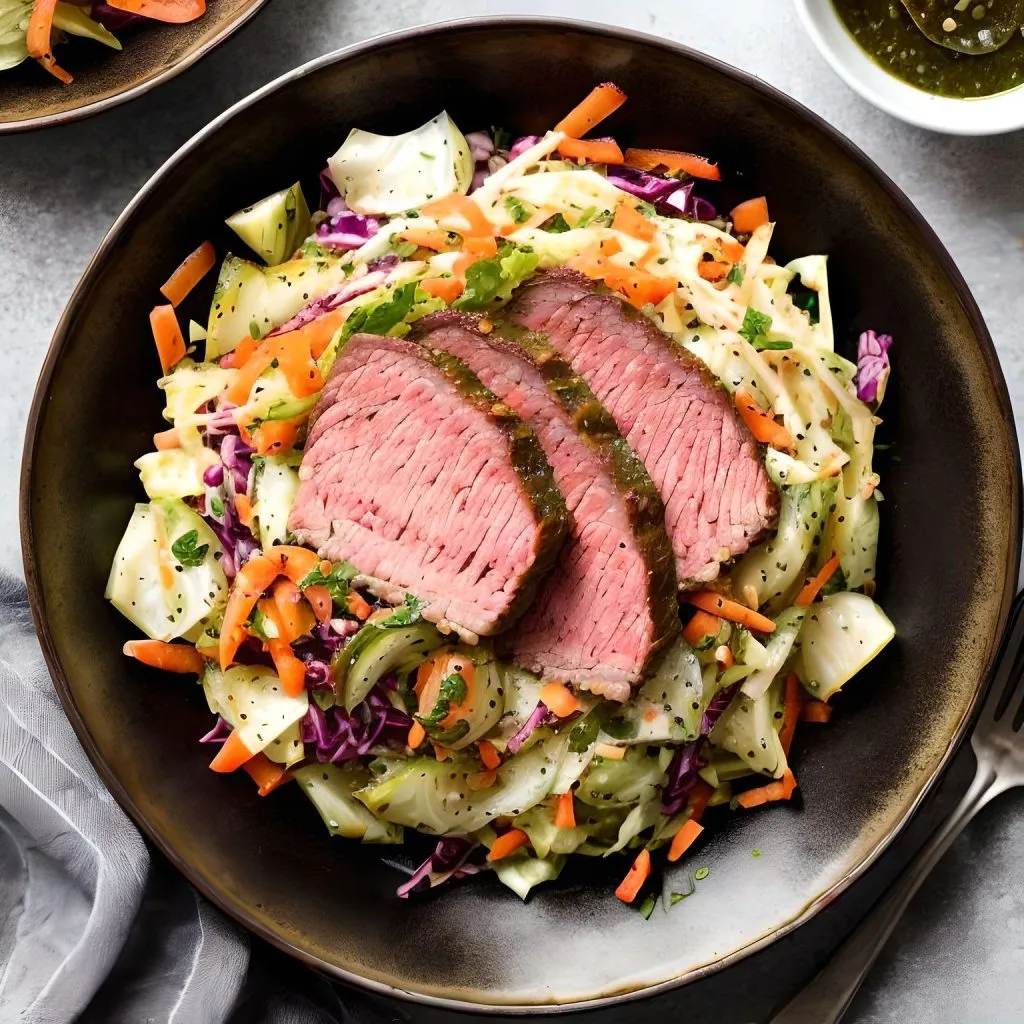 Corned Beef And Cabbage Slaw 1024x1024 Canned Corned Beef And Cabbage Recipe