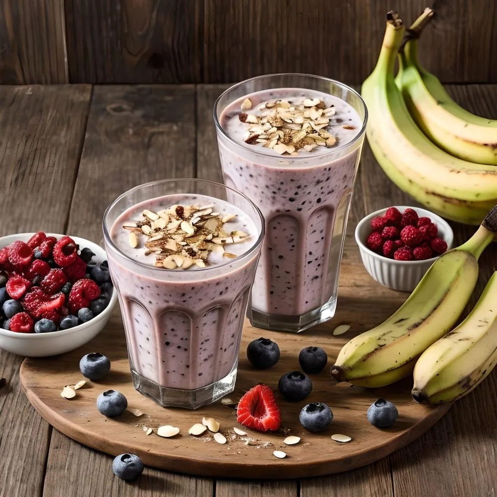 Cottage Cheese And Berry Smoothie 1024x1024 Cottage Cheese Recipe