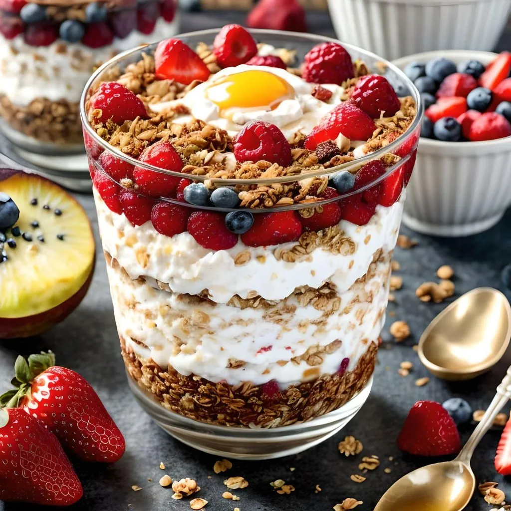 Cottage Cheese And Fruit Parfait 1024x1024 Cottage Cheese Recipe