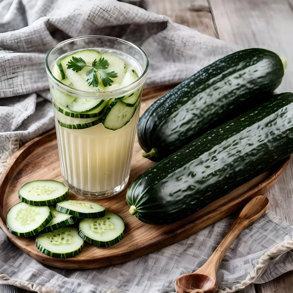 Cucumber Chaas 1024x1024 Chaas Recipe: Spiced Indian Buttermilk