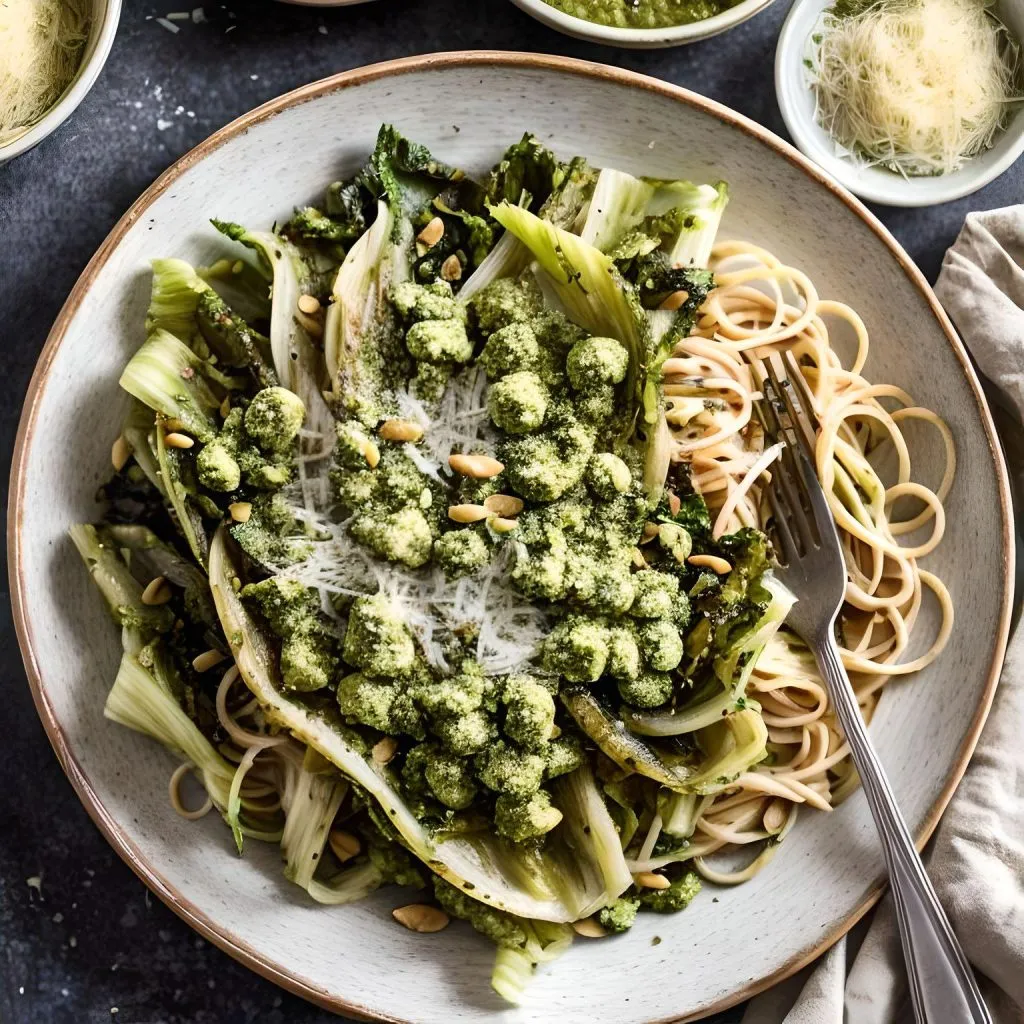 Curly Endive Pesto