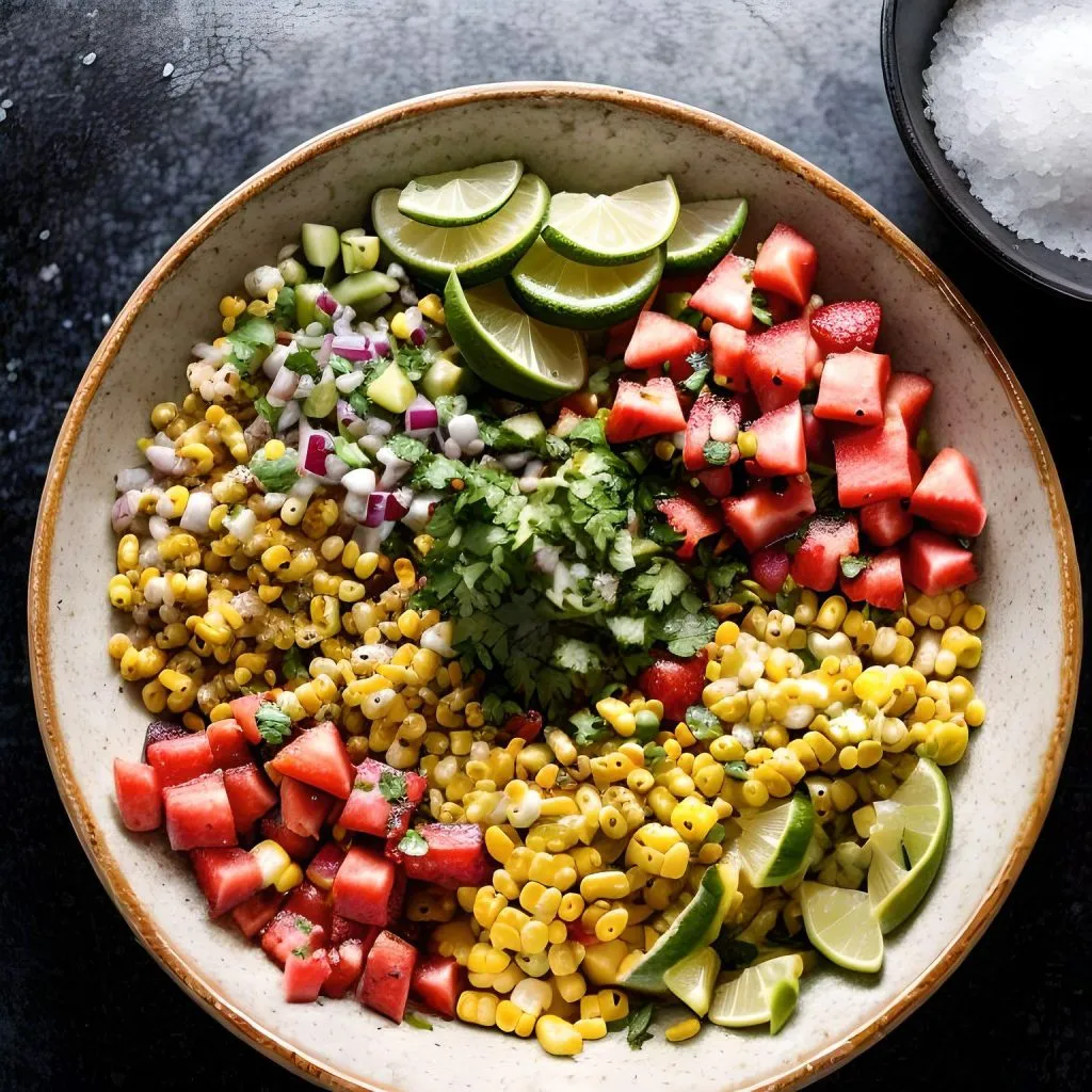 Fruit Medley Chipotle Corn Salsa