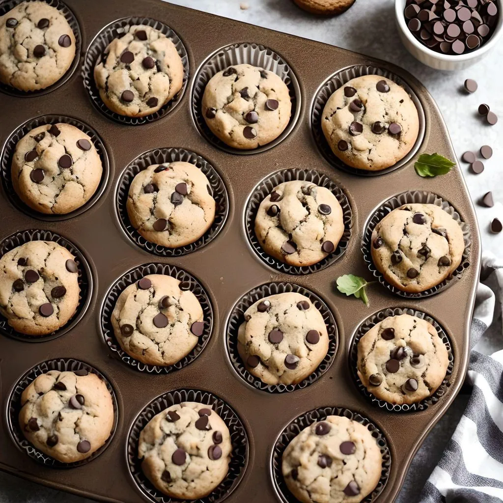 Gluten-Free Chocolate Chip Mini Muffins