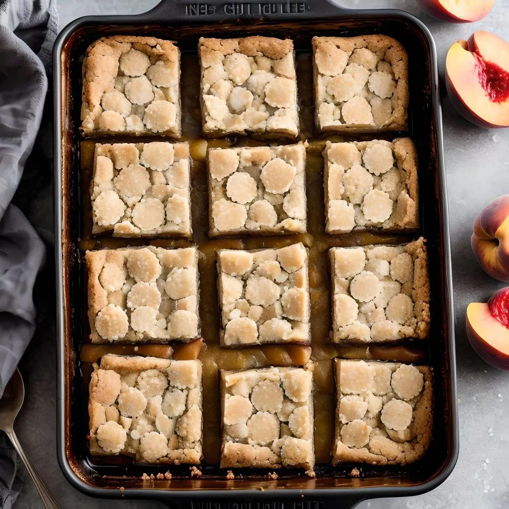 Gluten Free Peach Cobbler Bars 1024x1024 Gluten Free Peach Cobbler Recipe