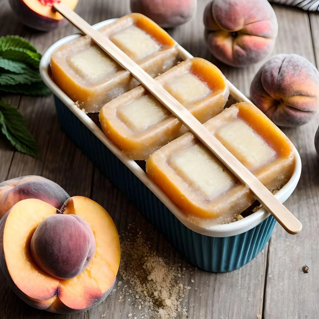 Gluten Free Peach Cobbler Popsicles 1024x1024 Gluten Free Peach Cobbler Recipe