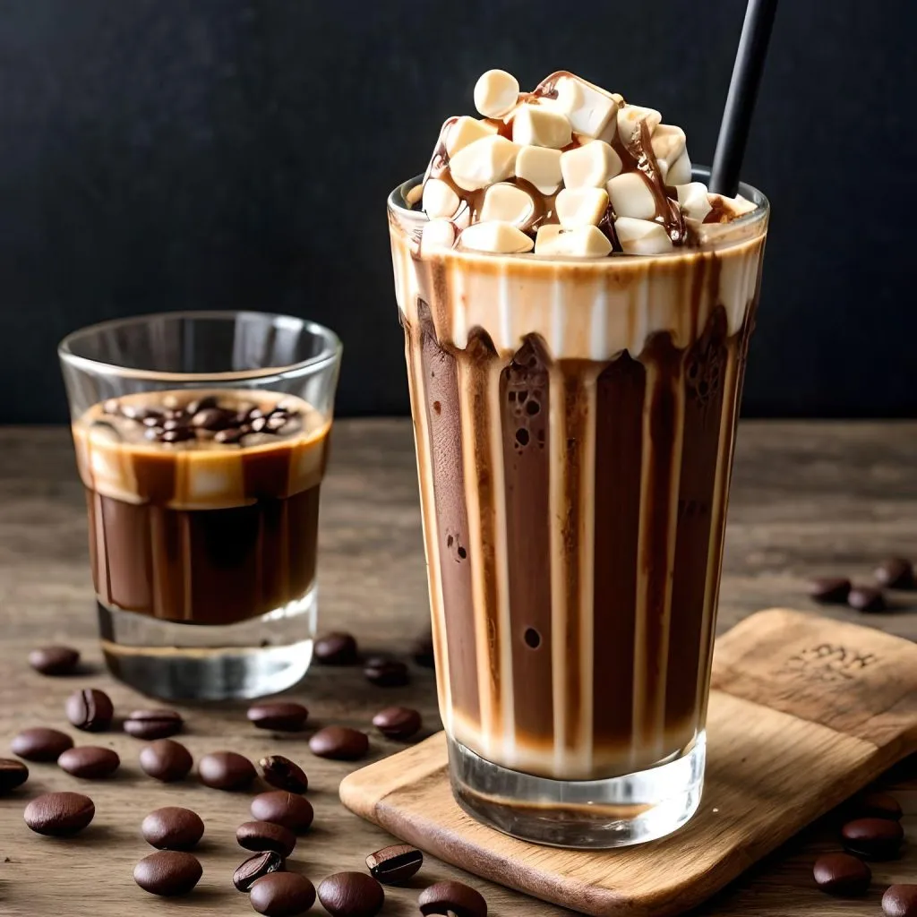 Godiva White Chocolate Liqueur Iced Coffee
