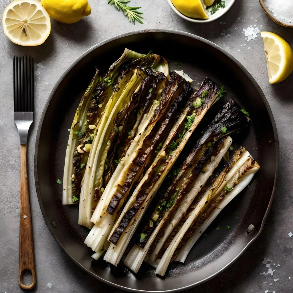 Grilled Curly Endive 1024x1024 Curly Endive Recipe