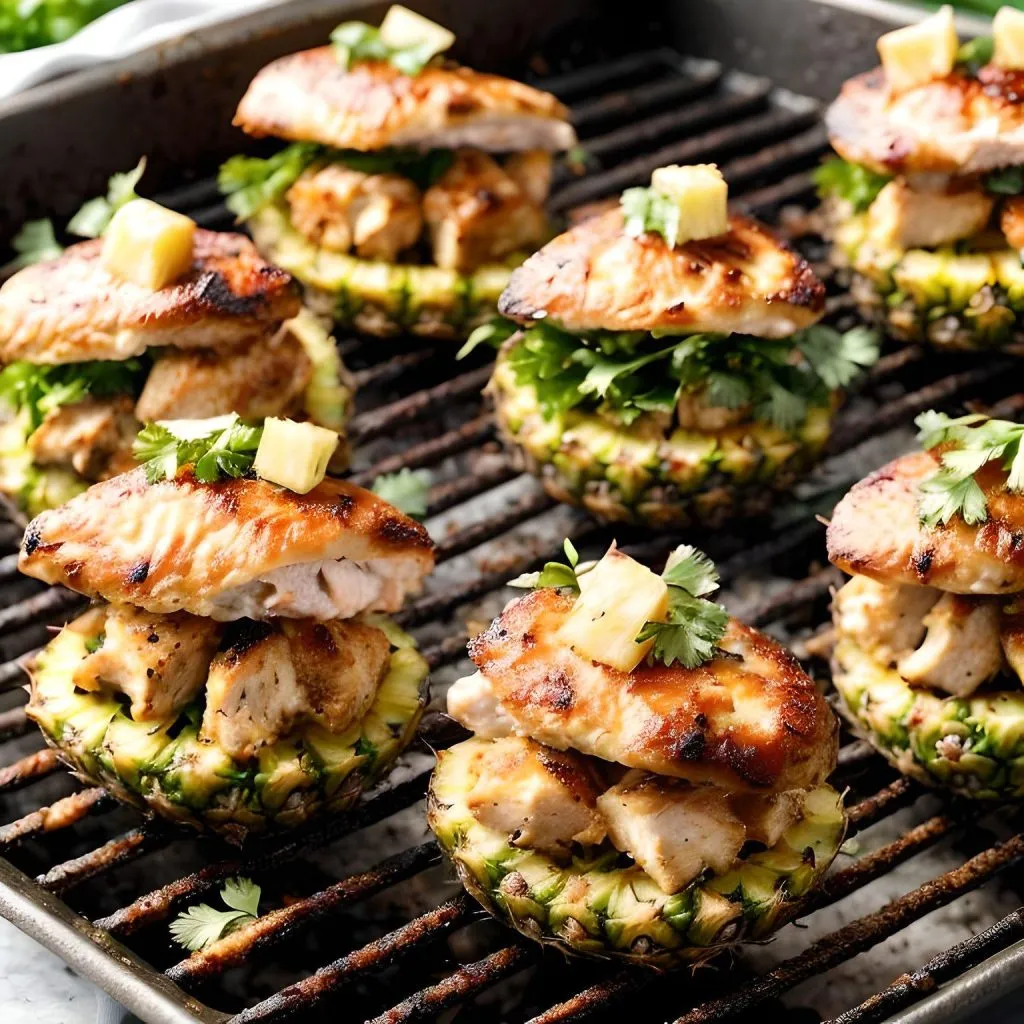 Hawaiian Chicken Bombs 1024x1024 Chicken Bombs Recipe