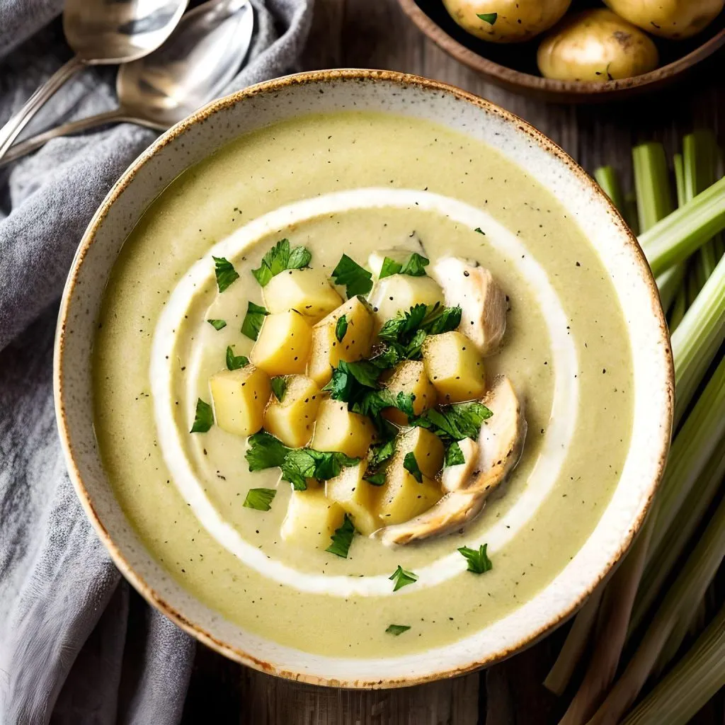 Honey Gold Potato And Leek Soup 1024x1024 Honey Gold Potatoes Recipe