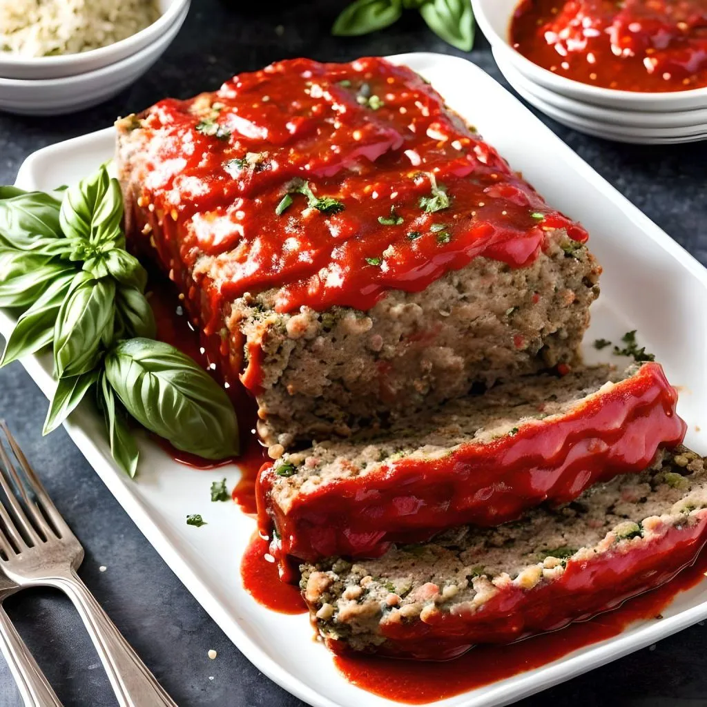 Italian Inspired Smoked Meatloaf 1024x1024 Best Smoked Meatloaf Recipe