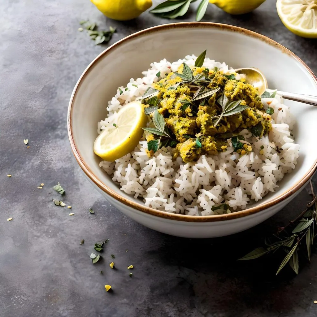 Lemon Rice 1 1024x1024 5 Min Indian Dinner Recipe