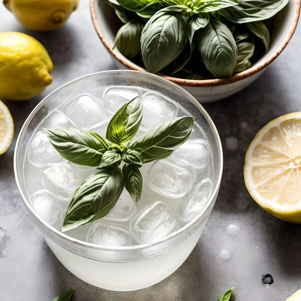 Lemonade Basil Paletas
